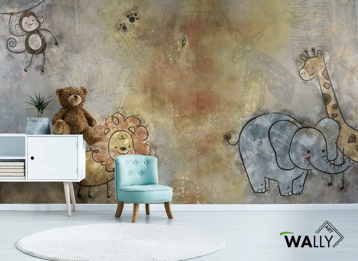  Carta da parati wallpaper Teddy
