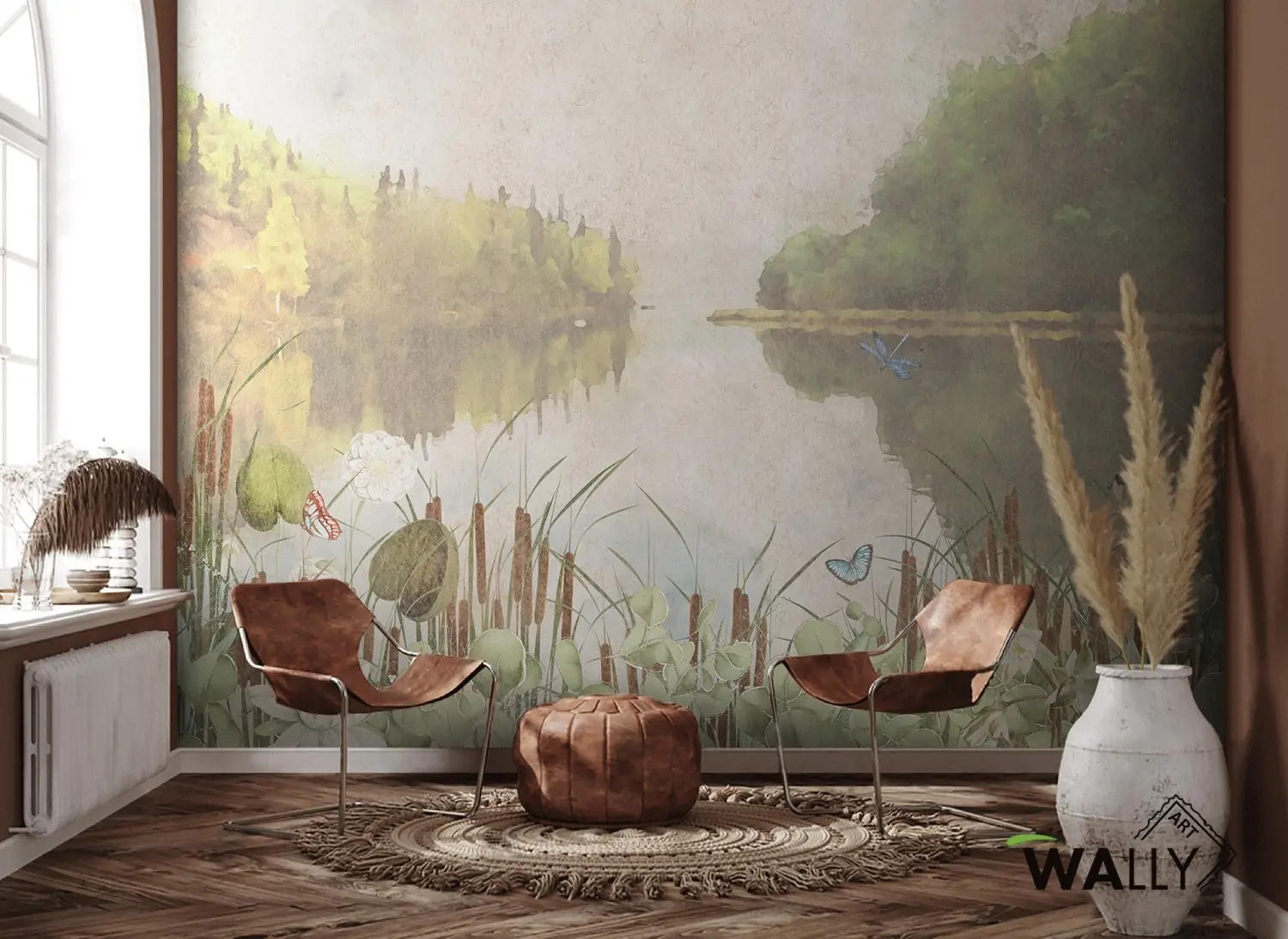 Carta da parati panoramica rilassante Charme WallyArt