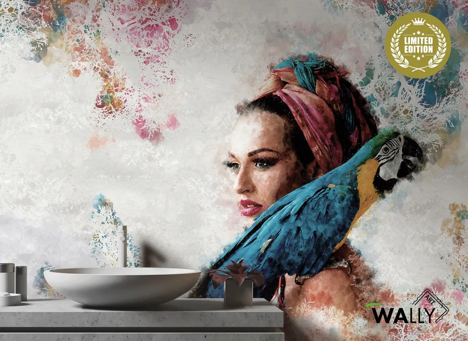 Carta da parati wallpaper Lady Ara limited edition