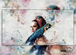 Carta da parati wallpaper Lady Ara limited edition