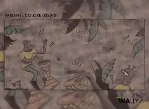 Carta da parati wallpaper Africanism