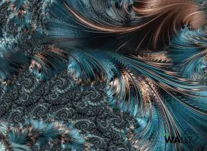Carta da parati wallpaper Fibonacci