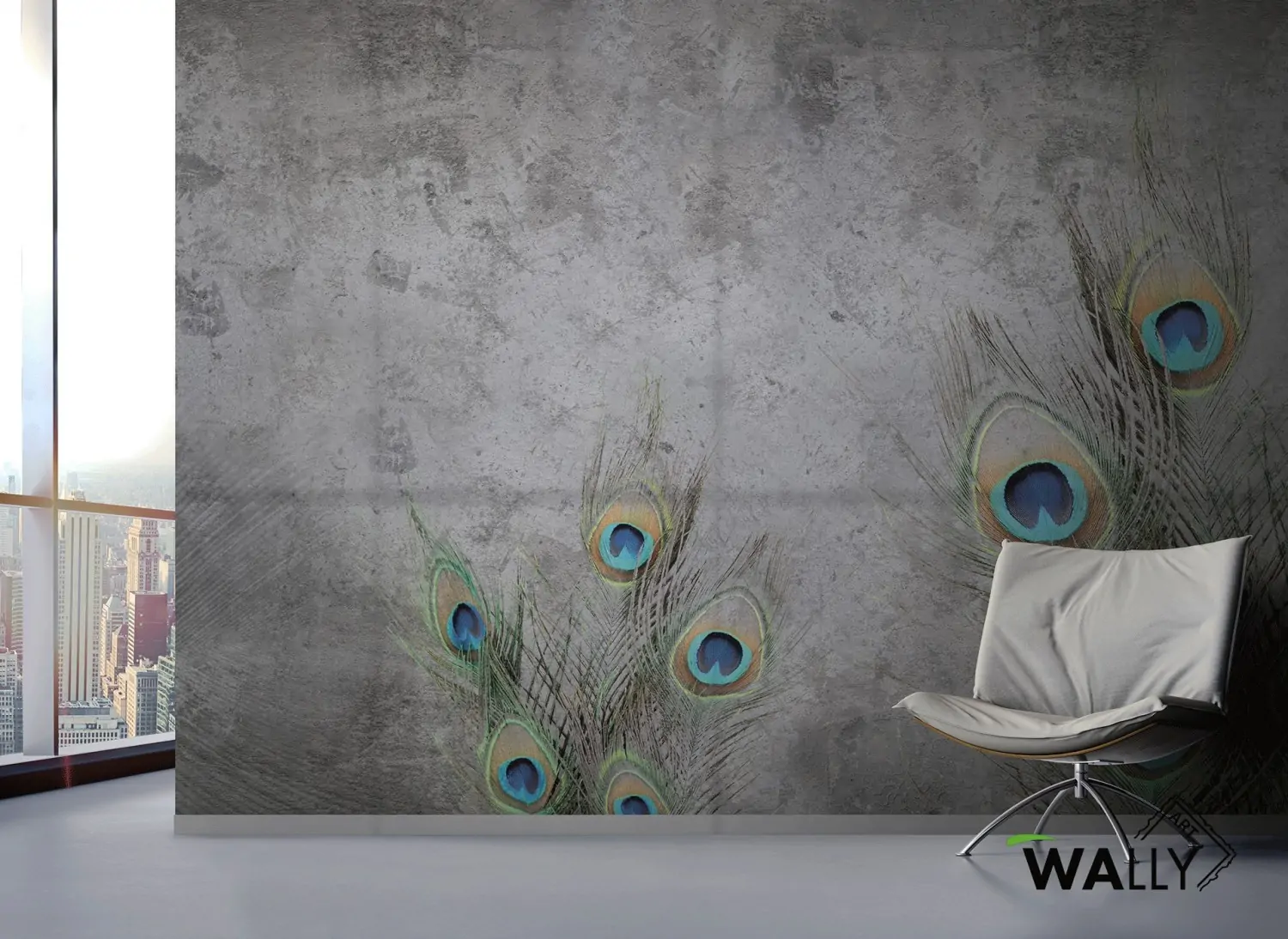 Carta da parati wallpaper Peacock