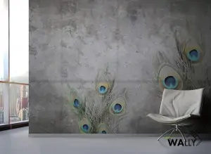 Carta da parati wallpaper Peacock