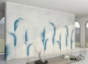 Carta da parati wallpaper Indaco