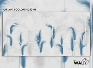 Carta da parati wallpaper Indaco