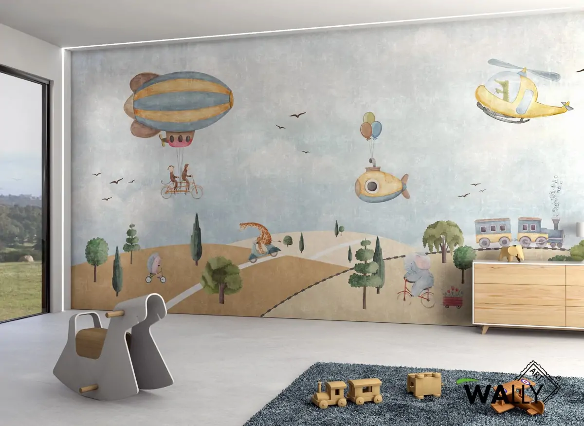 Carta da parati wallpaper Circusland