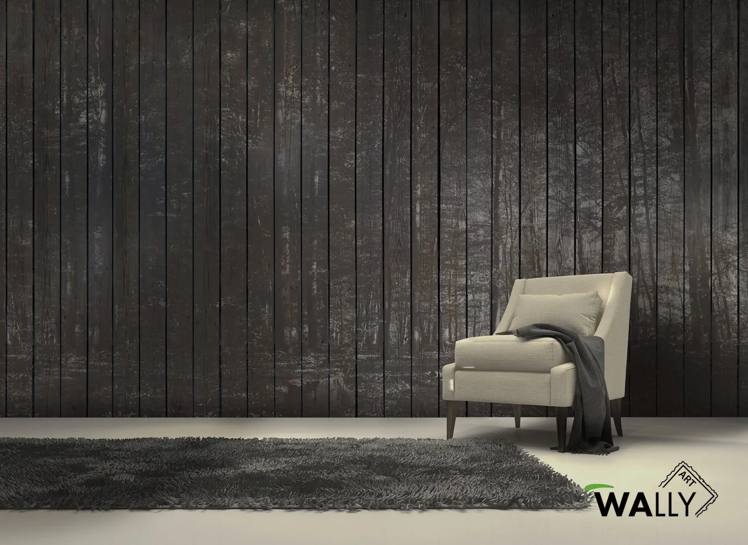 Carta da parati wallpaper Staves