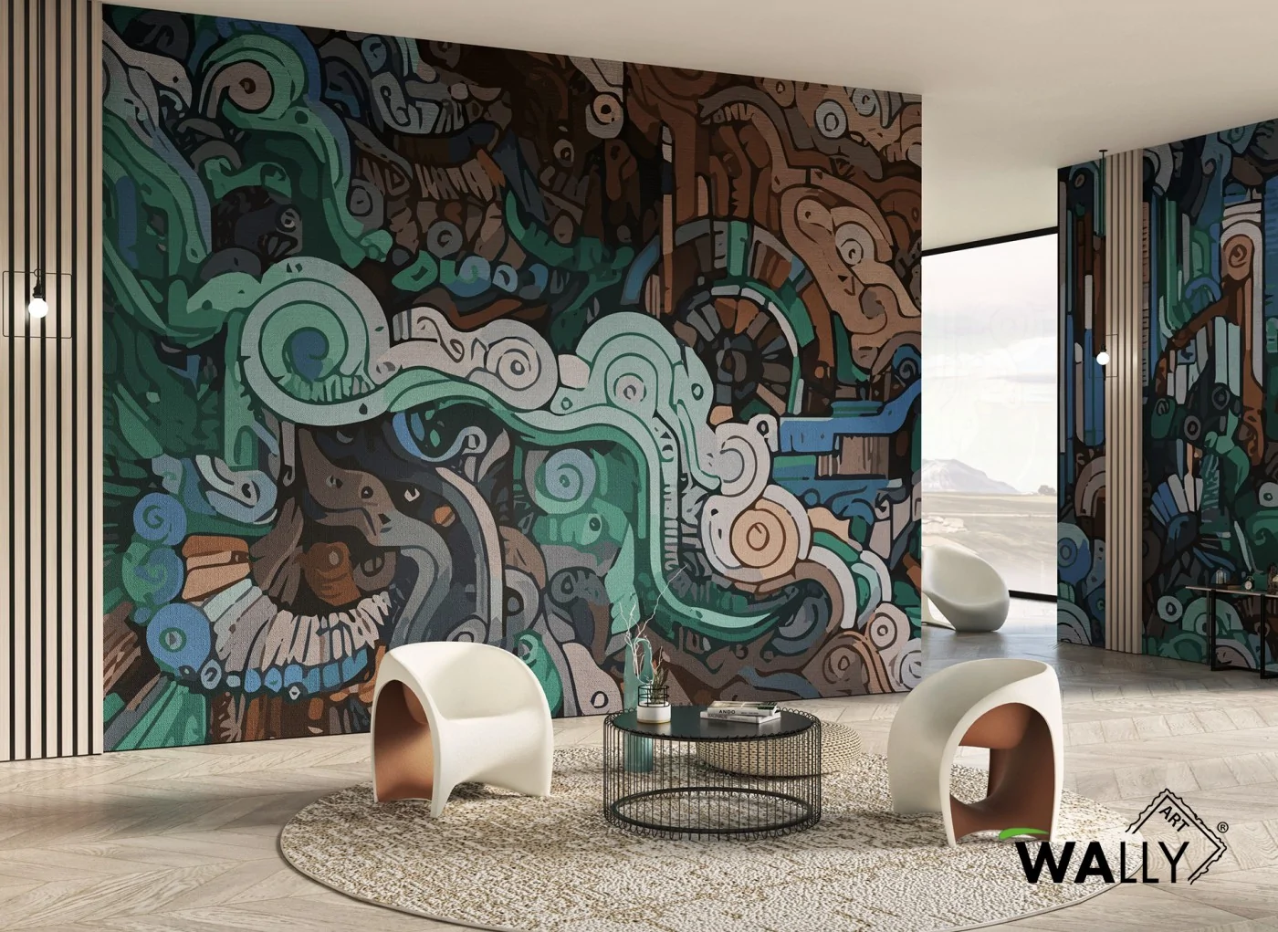 Carta da parati wallpaper Bauhaus