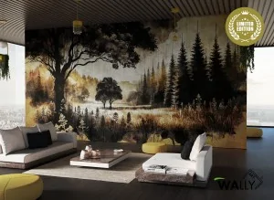 Carta da parati wallpaper Ebano limited edition