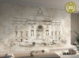 Carta da parati wallpaper Roma (Variante Colore 01) limited edition