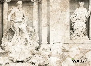 Carta da parati wallpaper Roma (Variante Colore 01) limited edition