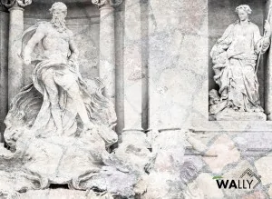 Carta da parati wallpaper Roma (Variante Colore 02) limited edition