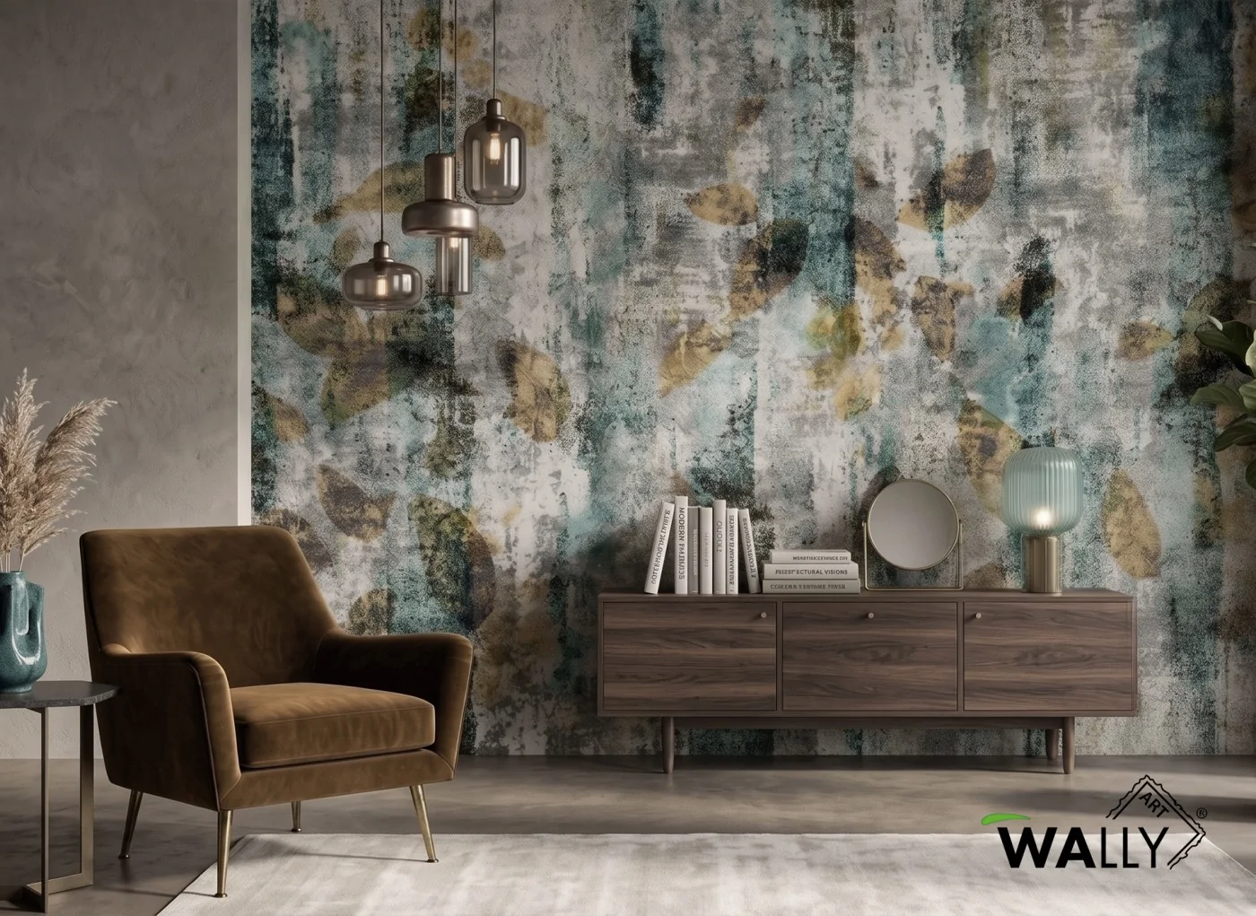 Carta da parati wallpaper Wabi Sabi (Variante Colore 01)