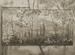 Mirage Variante Colore 02 – Carta da Parati Paesaggio Botanico Naturale