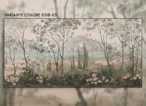 Mirage Variante Colore 03 – Carta da Parati Paesaggio Botanico Naturale