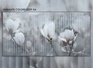 Eterea Variante Colore 04 – Carta da Parati floreale dai toni delicati