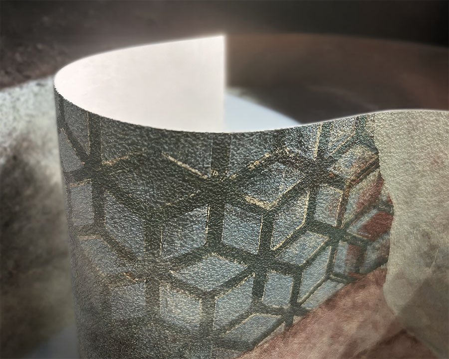 Materiali e finiture delle carte da parati WallyArt