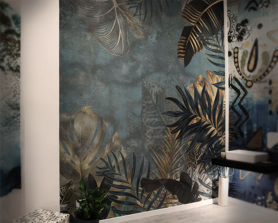 Decorazione WallyArt per showroom