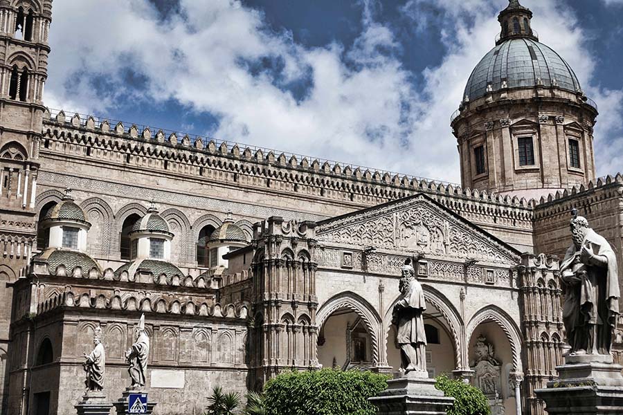 Cattedrale di Palermo, città del progetto Forneria Messina