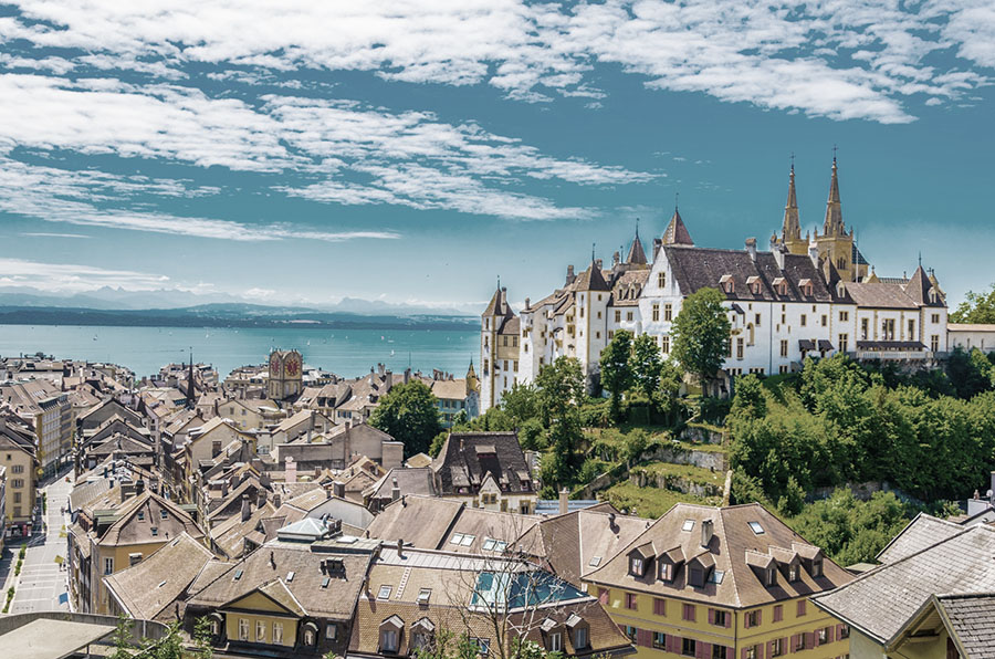 Castello di Neuchâtel in Svizzera